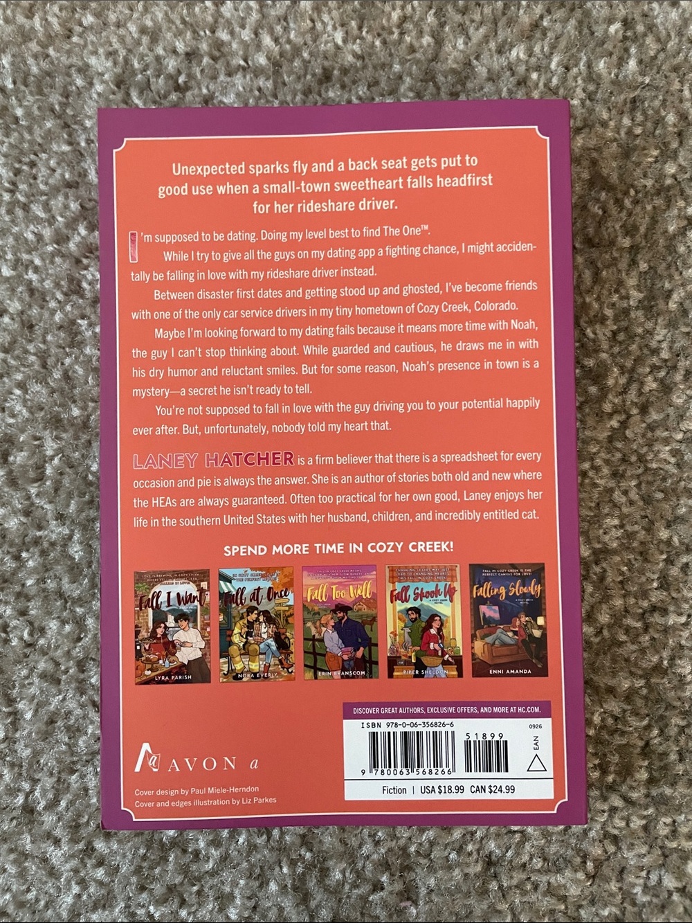 Fall Me Maybe • Laney Hatcher Paperback Book - Picture 2 of 3